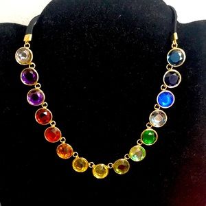 Rachel Roy NK Stone Collar Necklace short